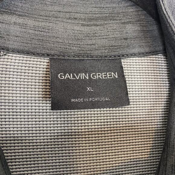 Galvin Green Shirt Mens XL Grey 1/4 Zip Pullover Golf Performance - Picture 9 of 10